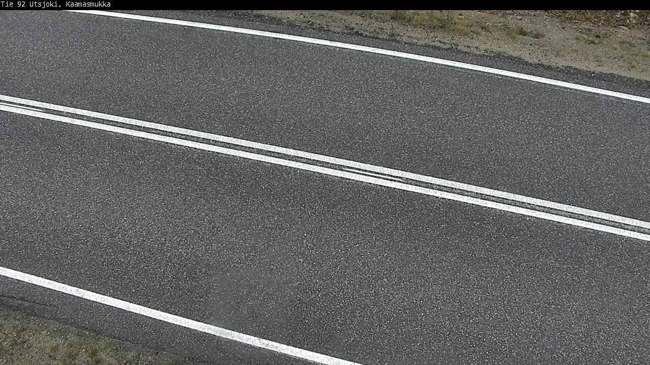Weather Camera Image Road 92 Utsjoki, Kaamasmukka, Utsjoki, Lappi