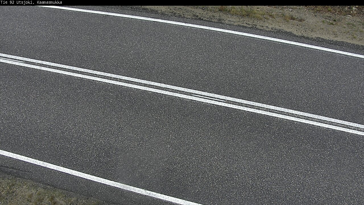 Weather Camera Image Road 92 Utsjoki, Kaamasmukka, Utsjoki, Lappi