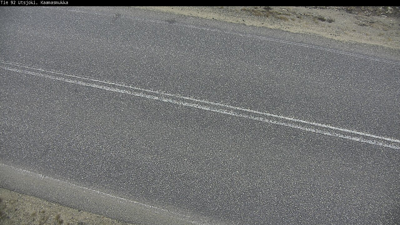 Kelikamerat Kuva Tie 92 Utsjoki, Kaamasmukka, Utsjoki, Lappi