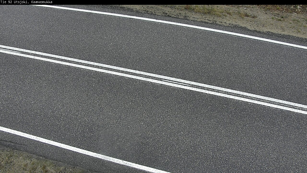 Weather Camera Image Road 92 Utsjoki, Kaamasmukka, Utsjoki, Lappi