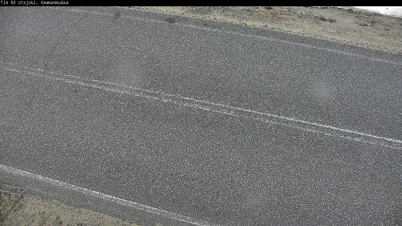 Weather Camera Image Väg 92 Utsjoki, Kaamasmukka, Utsjoki, Lappi