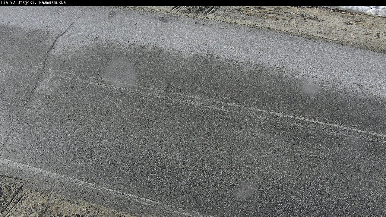Weather Camera Image Väg 92 Utsjoki, Kaamasmukka, Utsjoki, Lappi