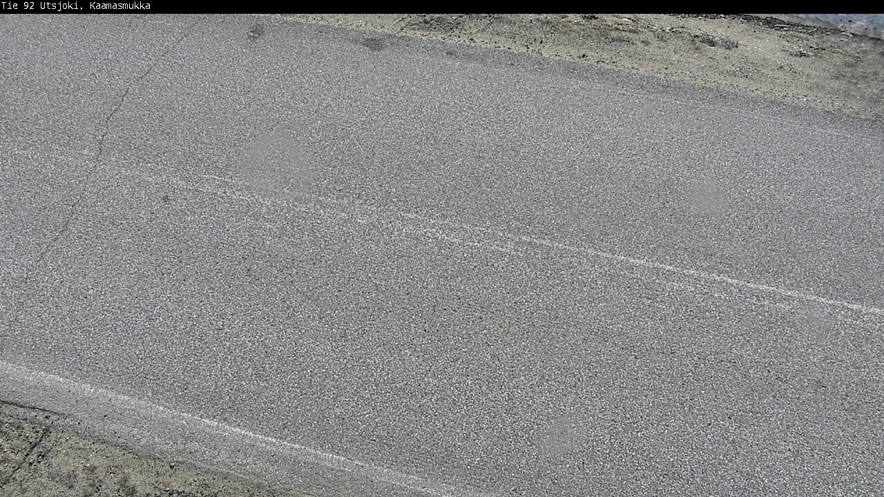 Weather Camera Image Väg 92 Utsjoki, Kaamasmukka, Utsjoki, Lappi