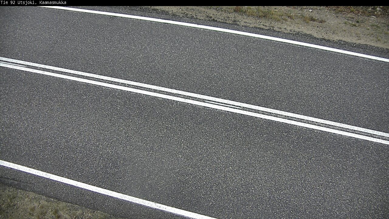 Weather Camera Image Road 92 Utsjoki, Kaamasmukka, Utsjoki, Lappi