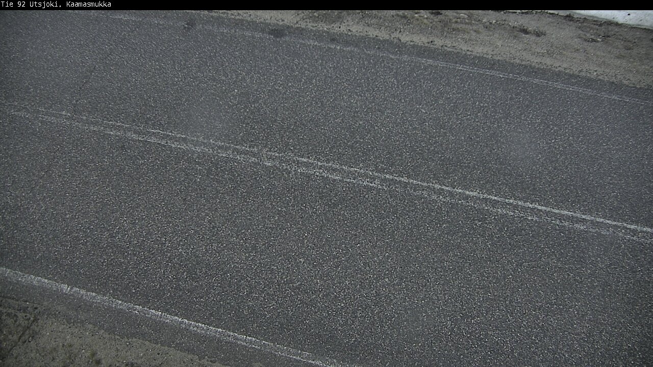 Weather Camera Image Väg 92 Utsjoki, Kaamasmukka, Utsjoki, Lappi