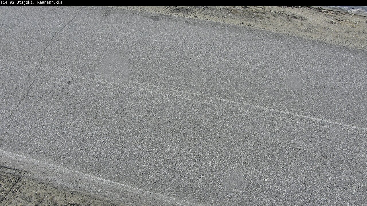 Weather Camera Image Väg 92 Utsjoki, Kaamasmukka, Utsjoki, Lappi