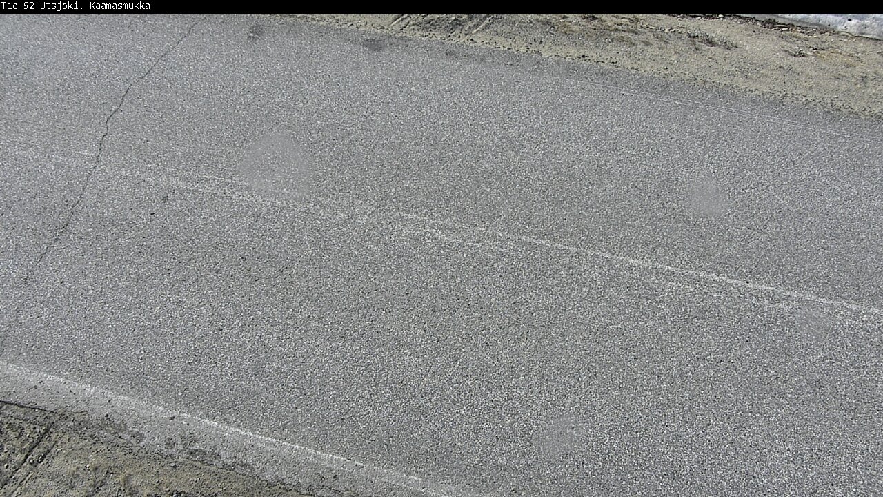 Weather Camera Image Väg 92 Utsjoki, Kaamasmukka, Utsjoki, Lappi