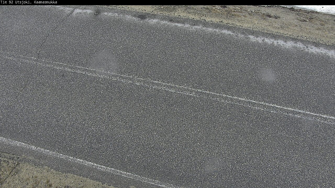 Weather Camera Image Väg 92 Utsjoki, Kaamasmukka, Utsjoki, Lappi