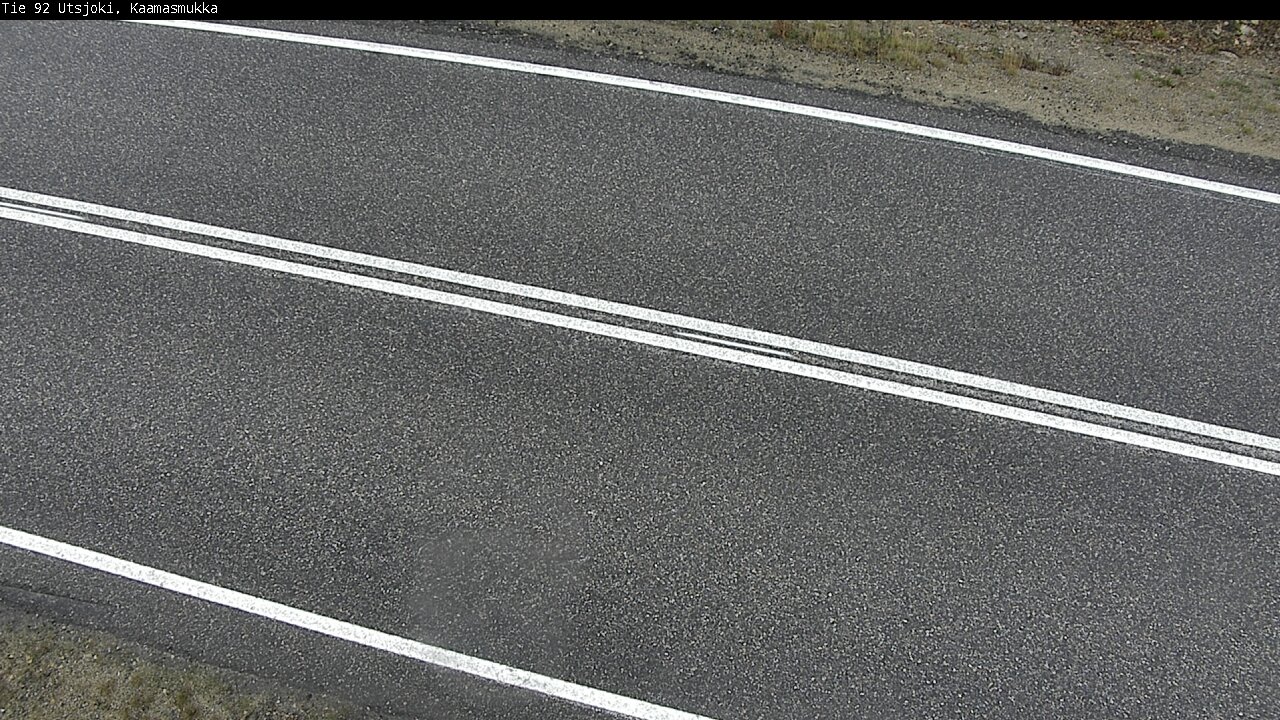 Weather Camera Image Road 92 Utsjoki, Kaamasmukka, Utsjoki, Lappi