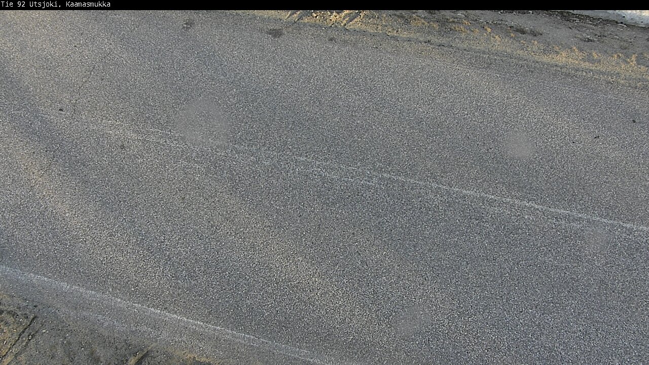 Weather Camera Image Väg 92 Utsjoki, Kaamasmukka, Utsjoki, Lappi