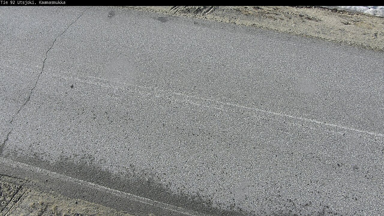 Weather Camera Image Väg 92 Utsjoki, Kaamasmukka, Utsjoki, Lappi