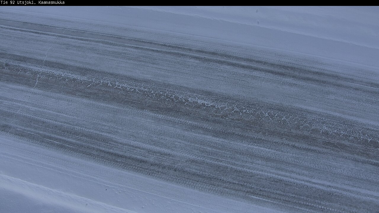 Kelikamerat Kuva Tie 92 Utsjoki, Kaamasmukka, Utsjoki, Lappi