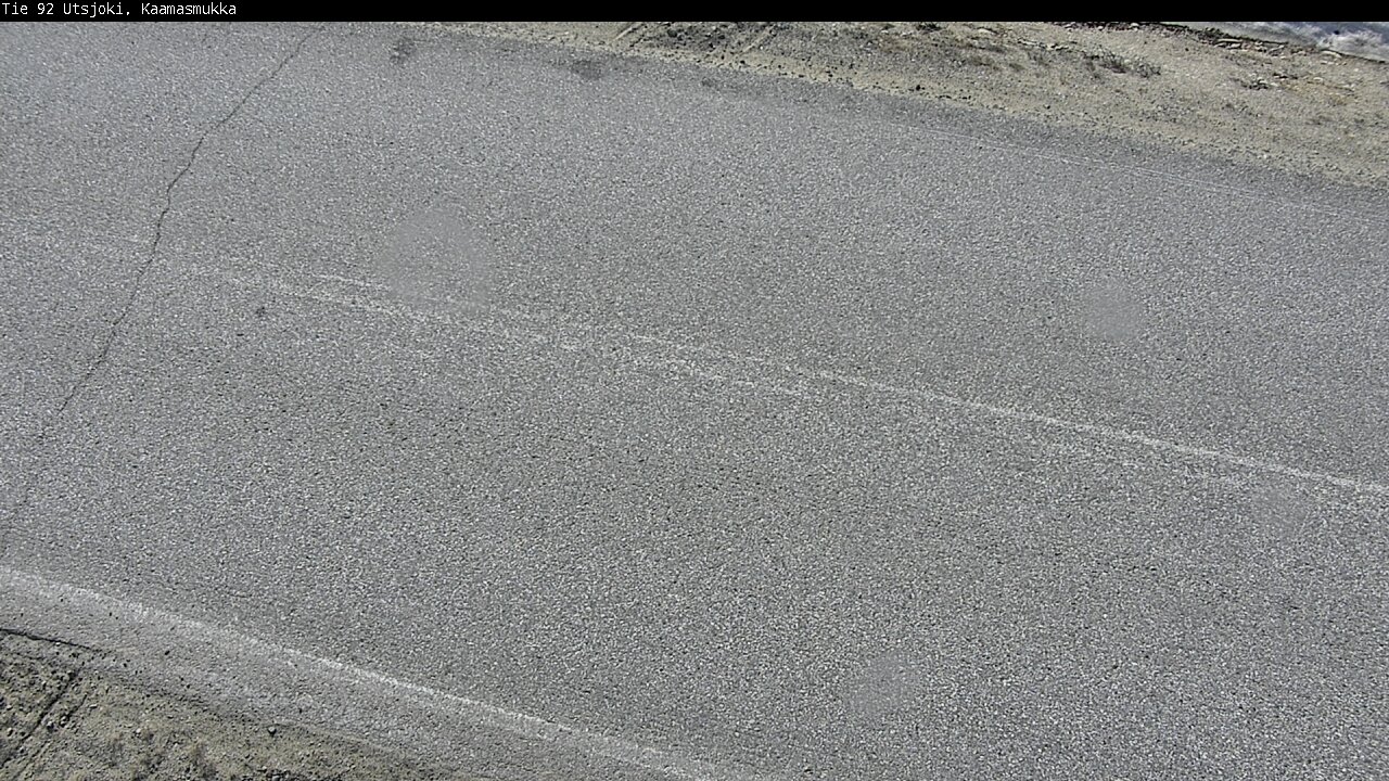Weather Camera Image Väg 92 Utsjoki, Kaamasmukka, Utsjoki, Lappi