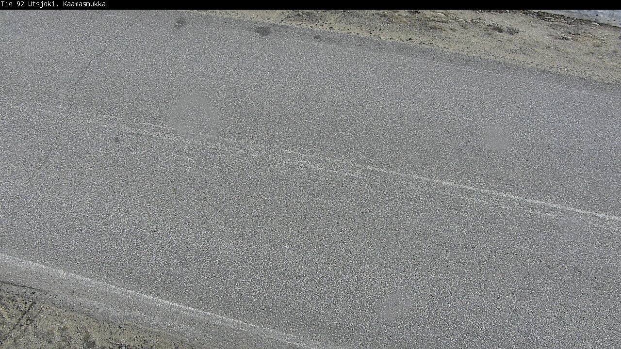 Weather Camera Image Väg 92 Utsjoki, Kaamasmukka, Utsjoki, Lappi