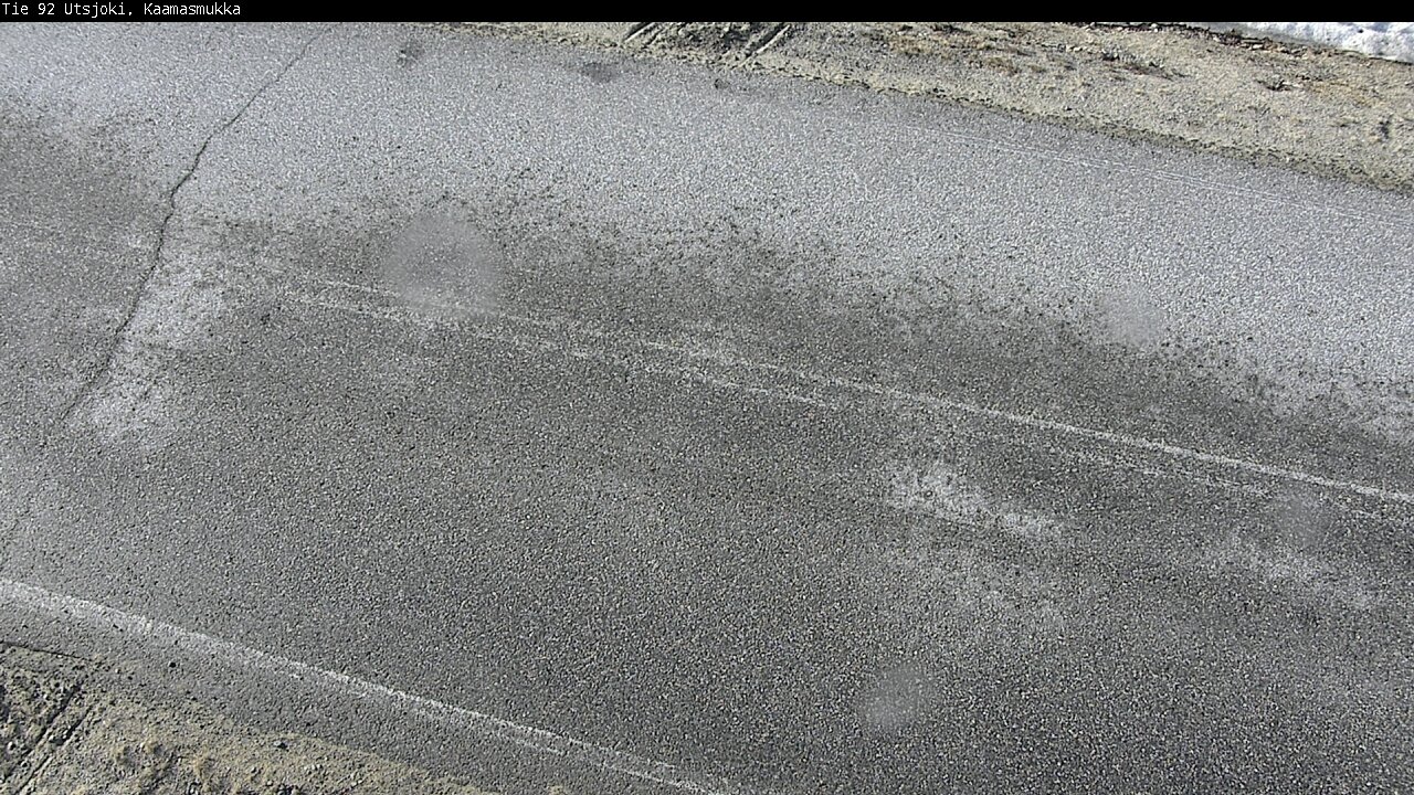 Weather Camera Image Väg 92 Utsjoki, Kaamasmukka, Utsjoki, Lappi