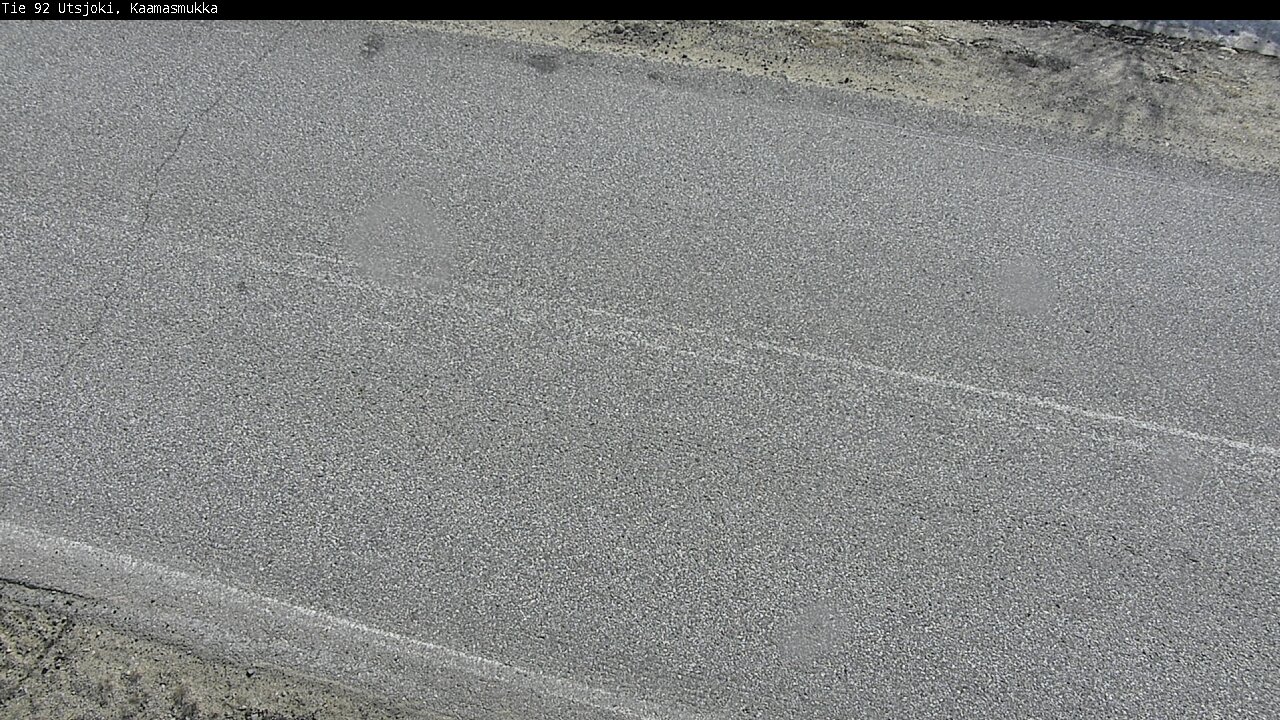 Weather Camera Image Väg 92 Utsjoki, Kaamasmukka, Utsjoki, Lappi