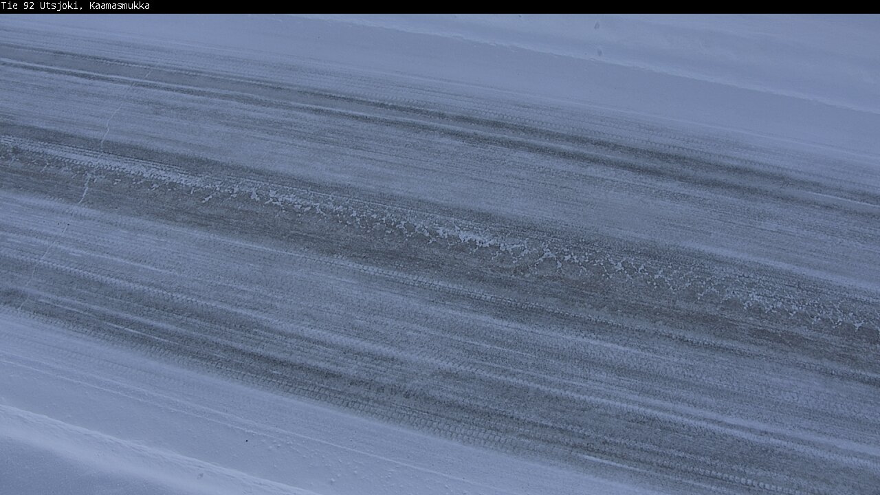 Kelikamerat Kuva Tie 92 Utsjoki, Kaamasmukka, Utsjoki, Lappi