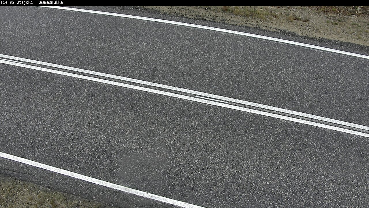 Weather Camera Image Road 92 Utsjoki, Kaamasmukka, Utsjoki, Lappi