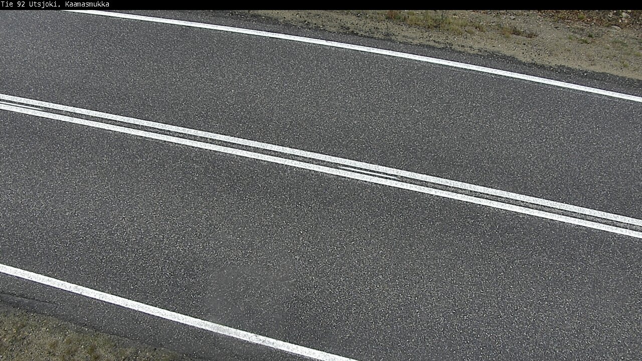 Weather Camera Image Road 92 Utsjoki, Kaamasmukka, Utsjoki, Lappi