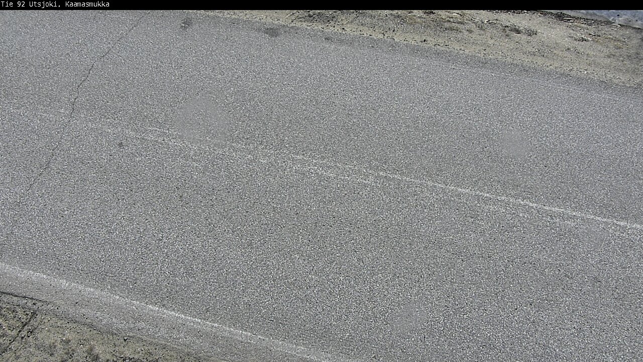 Weather Camera Image Väg 92 Utsjoki, Kaamasmukka, Utsjoki, Lappi
