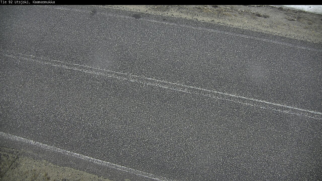 Weather Camera Image Väg 92 Utsjoki, Kaamasmukka, Utsjoki, Lappi