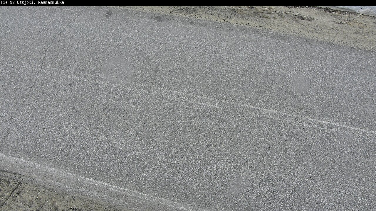 Weather Camera Image Väg 92 Utsjoki, Kaamasmukka, Utsjoki, Lappi