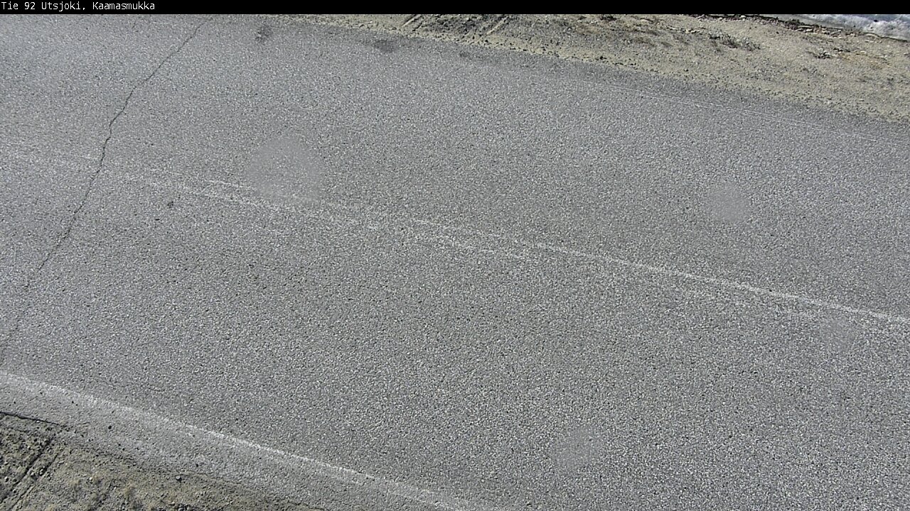 Weather Camera Image Väg 92 Utsjoki, Kaamasmukka, Utsjoki, Lappi
