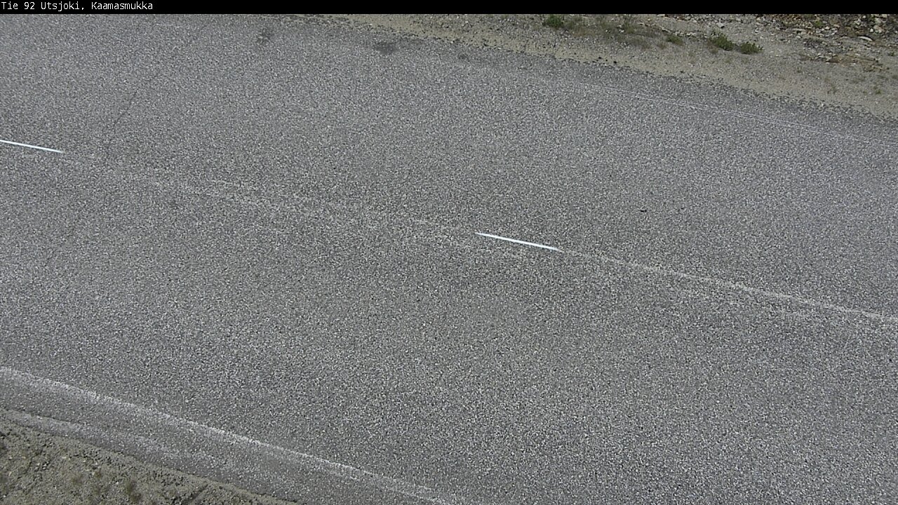 Weather Camera Image Road 92 Utsjoki, Kaamasmukka, Utsjoki, Lappi