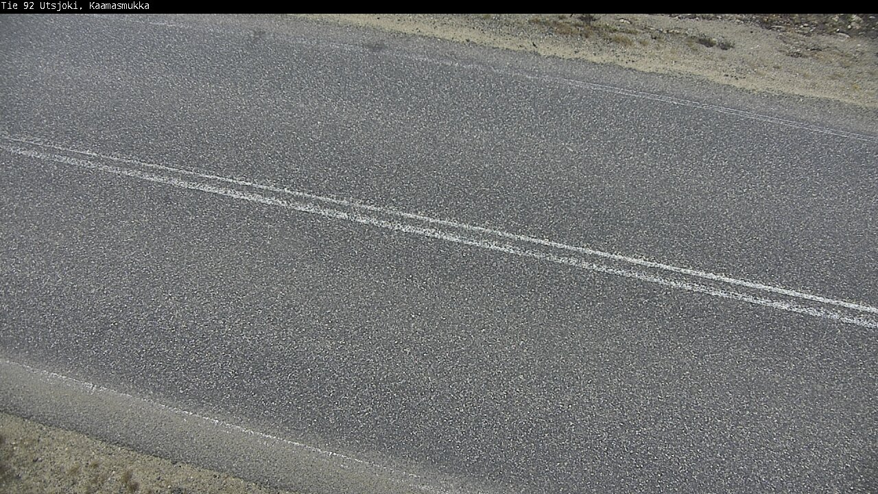 Kelikamerat Kuva Tie 92 Utsjoki, Kaamasmukka, Utsjoki, Lappi