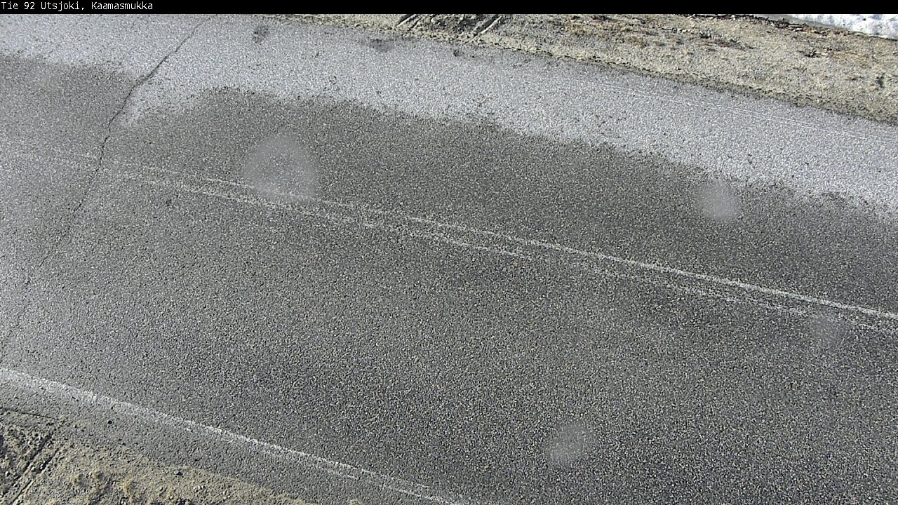 Weather Camera Image Väg 92 Utsjoki, Kaamasmukka, Utsjoki, Lappi