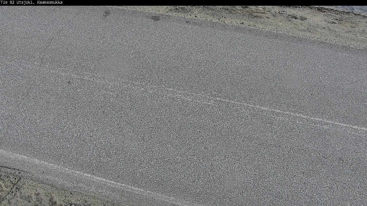 Weather Camera Image Väg 92 Utsjoki, Kaamasmukka, Utsjoki, Lappi