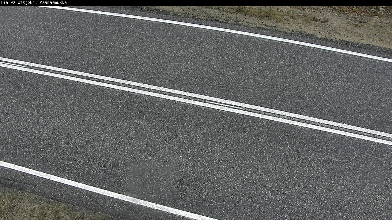 Weather Camera Image Road 92 Utsjoki, Kaamasmukka, Utsjoki, Lappi