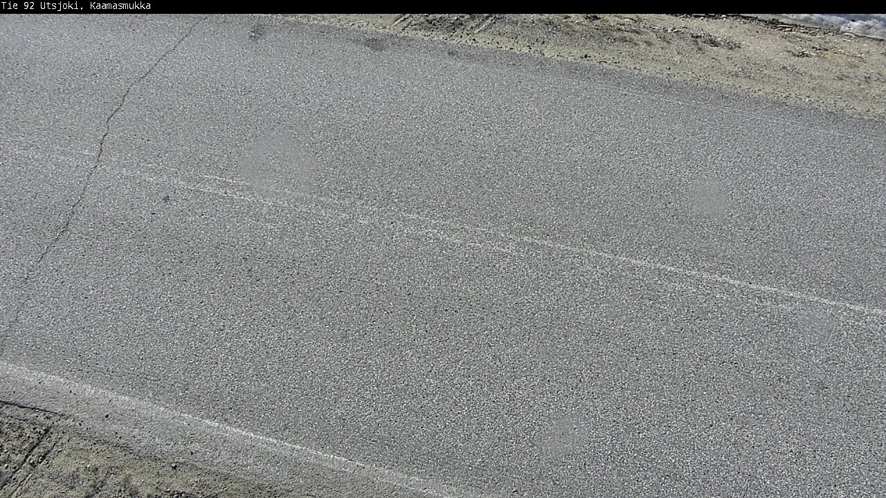 Weather Camera Image Väg 92 Utsjoki, Kaamasmukka, Utsjoki, Lappi
