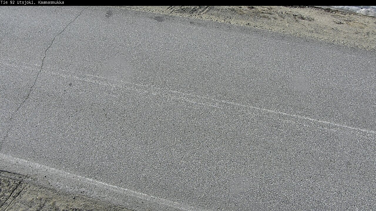 Weather Camera Image Väg 92 Utsjoki, Kaamasmukka, Utsjoki, Lappi