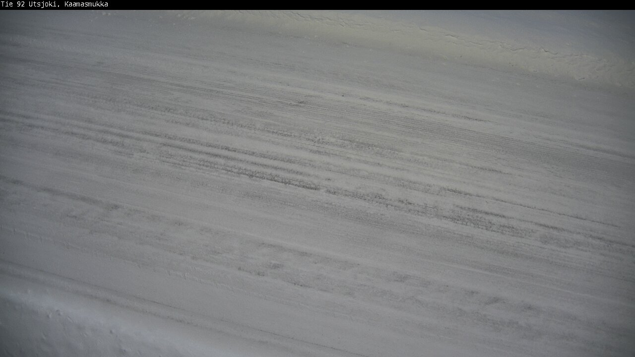 Weather Camera Image Väg 92 Utsjoki, Kaamasmukka, Utsjoki, Lappi