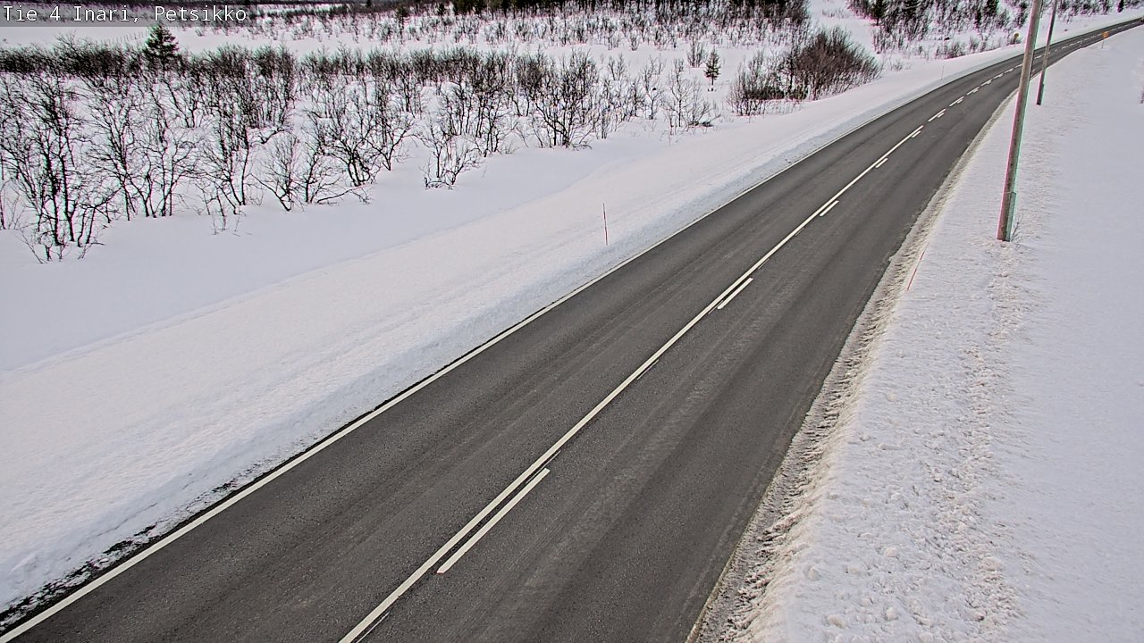 Kelikamerat Kuva Tie 4 Inari, Petsikko, Inari, Lappi