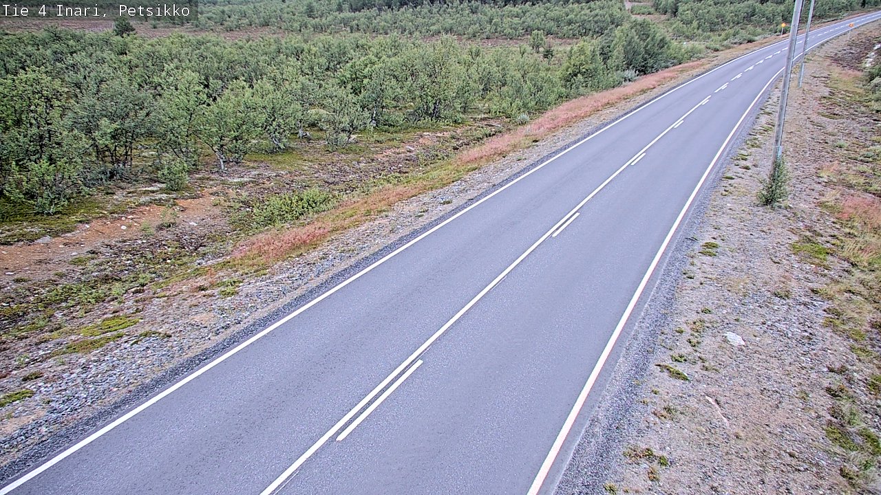 Kelikamerat Kuva Tie 4 Inari, Petsikko, Inari, Lappi