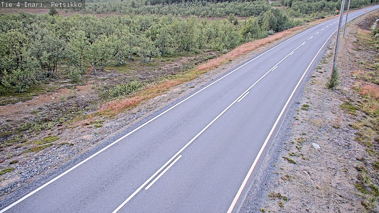 Kelikamerat Kuva Tie 4 Inari, Petsikko, Inari, Lappi