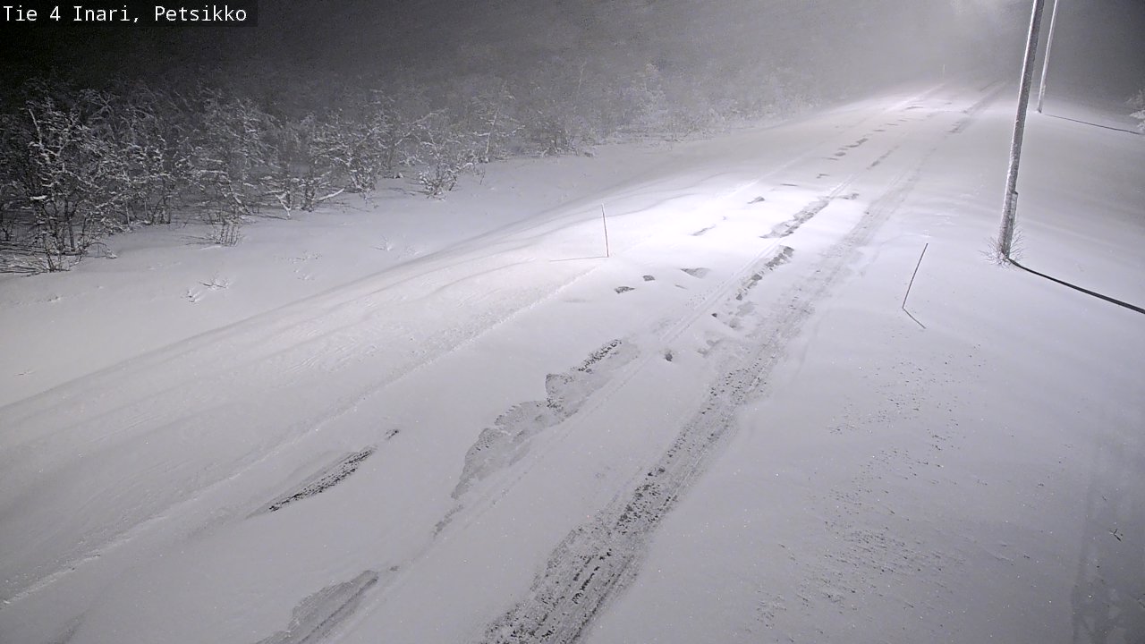 Weather Camera Image Väg 4 Enare, Petsikko, Inari, Lappi