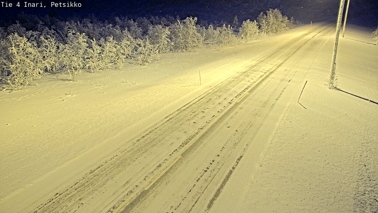 Kelikamerat Kuva Tie 4 Inari, Petsikko, Inari, Lappi