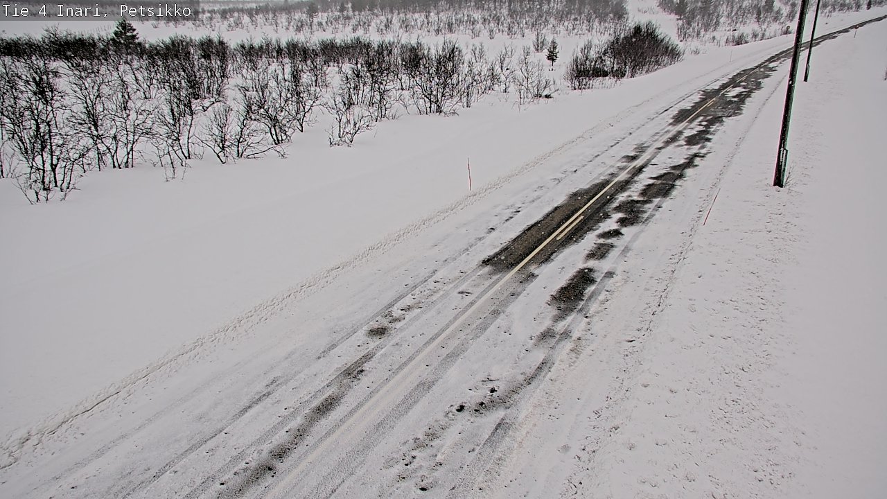 Kelikamerat Kuva Tie 4 Inari, Petsikko, Inari, Lappi