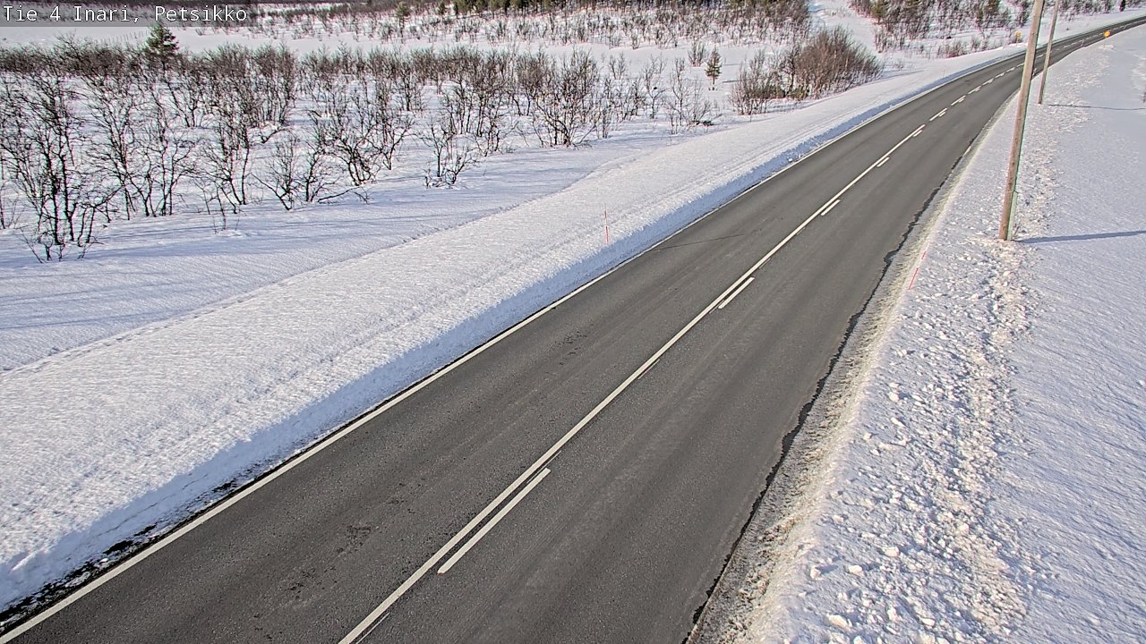 Kelikamerat Kuva Tie 4 Inari, Petsikko, Inari, Lappi
