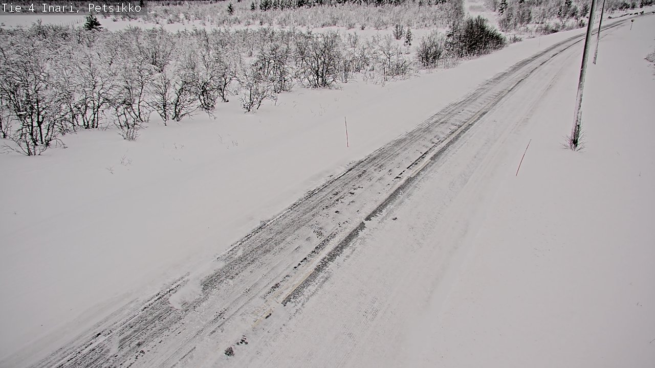 Kelikamerat Kuva Tie 4 Inari, Petsikko, Inari, Lappi