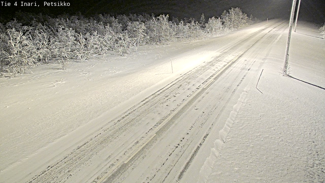 Kelikamerat Kuva Tie 4 Inari, Petsikko, Inari, Lappi