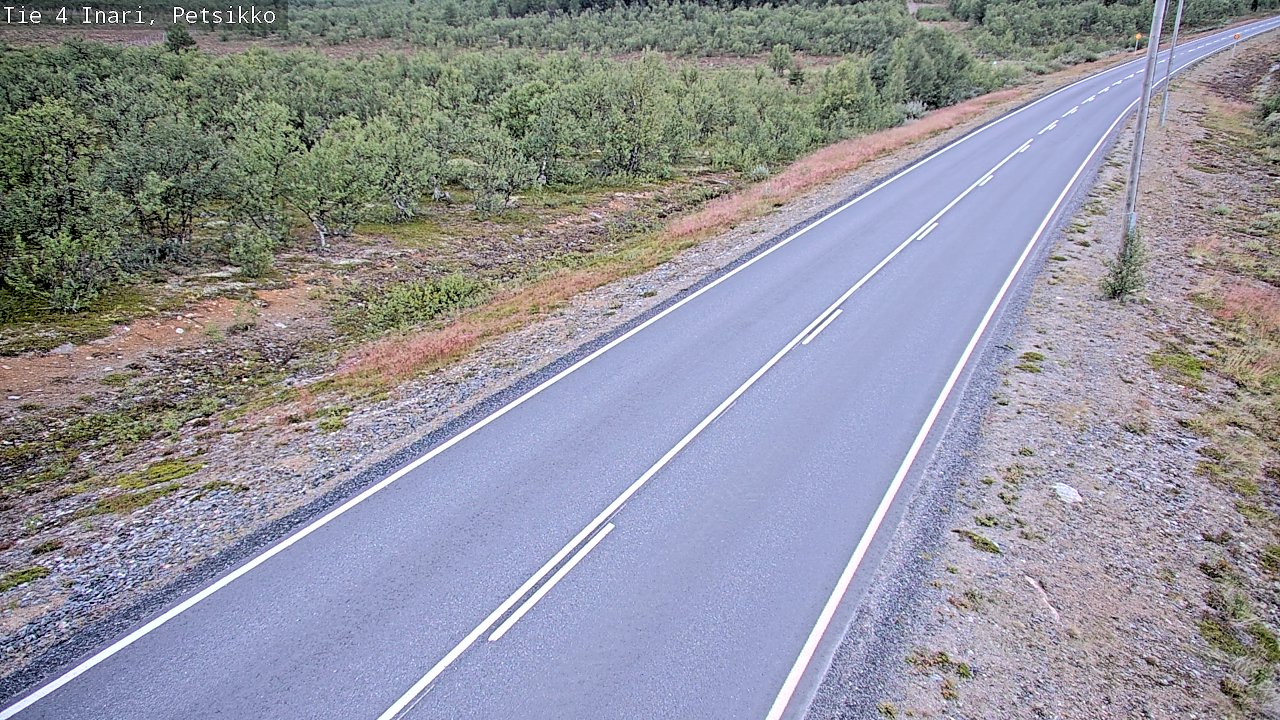 Kelikamerat Kuva Tie 4 Inari, Petsikko, Inari, Lappi