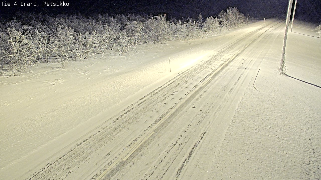 Kelikamerat Kuva Tie 4 Inari, Petsikko, Inari, Lappi
