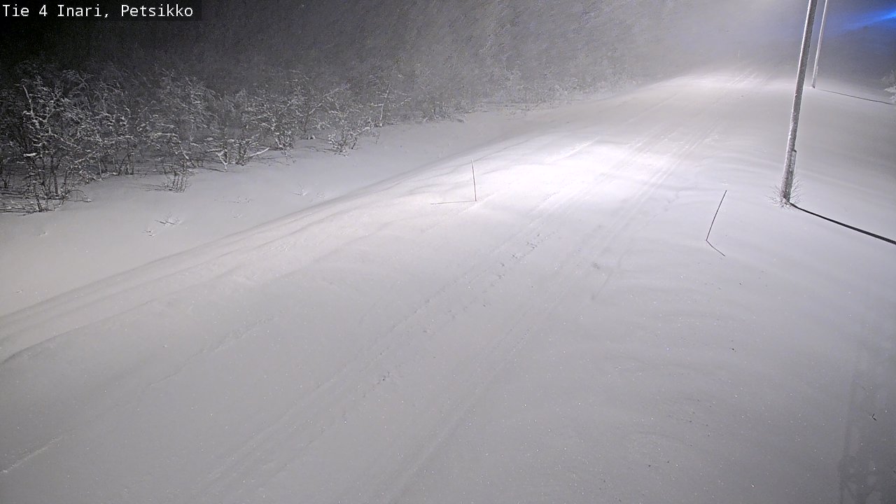 Weather Camera Image Väg 4 Enare, Petsikko, Inari, Lappi