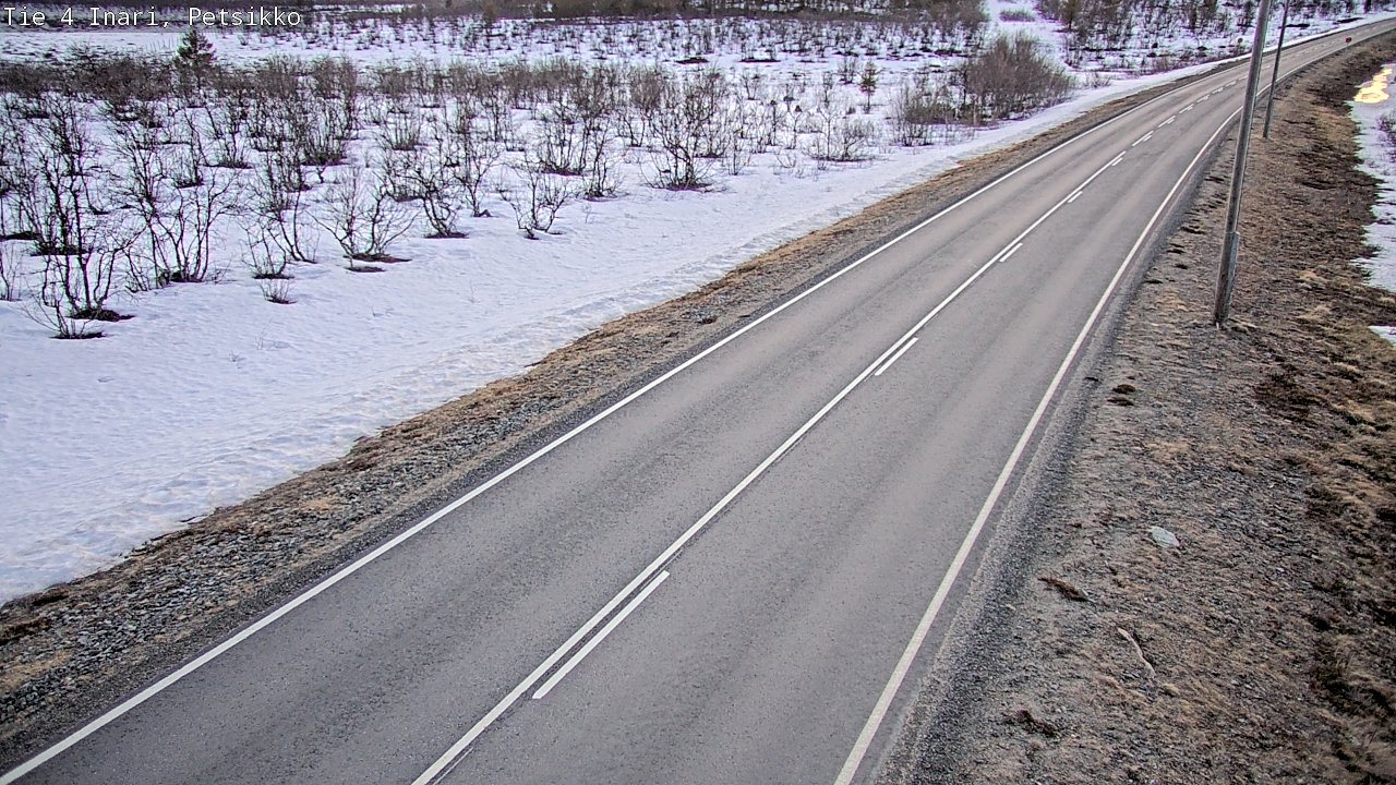 Kelikamerat Kuva Tie 4 Inari, Petsikko, Inari, Lappi