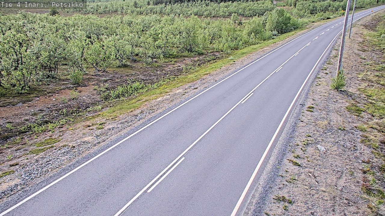 Kelikamerat Kuva Tie 4 Inari, Petsikko, Inari, Lappi