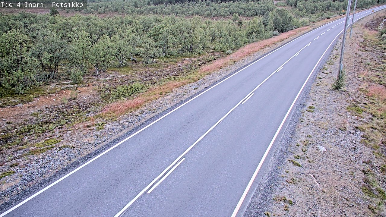 Kelikamerat Kuva Tie 4 Inari, Petsikko, Inari, Lappi